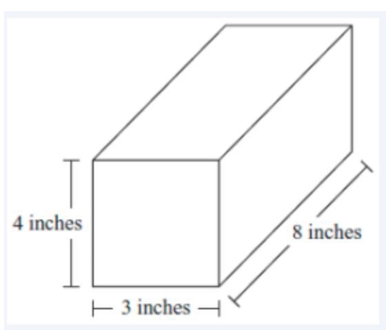 A block of cheese is in the shape of a rectangular prism. The block of cheese and-example-1