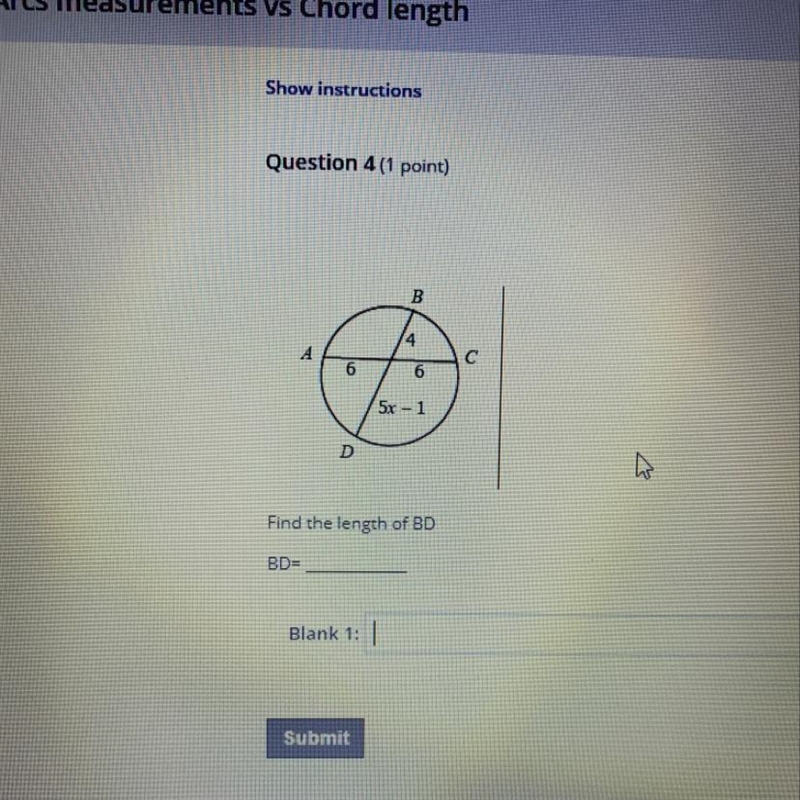 Find the length of BD BD=-example-1