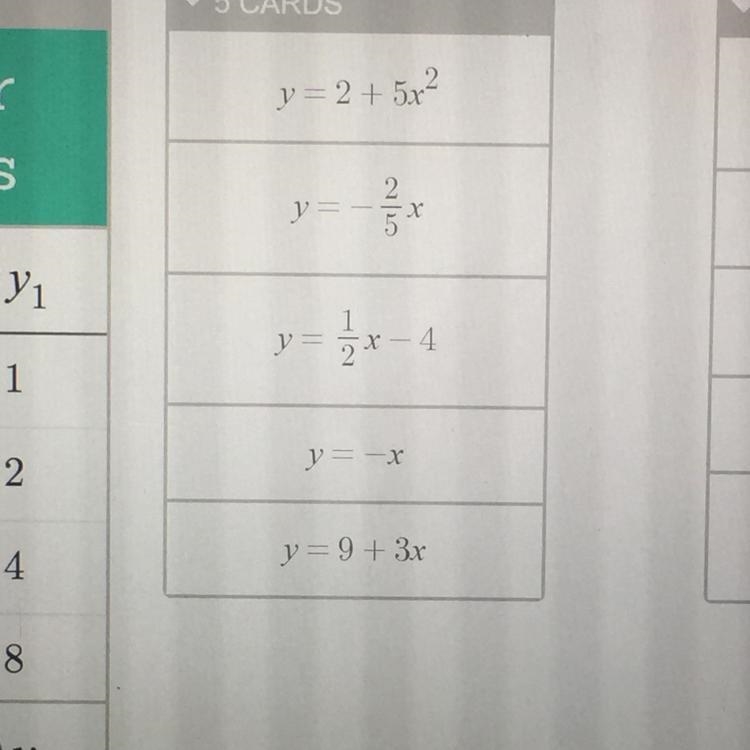 Which ones are linear and non-linear equations-example-1