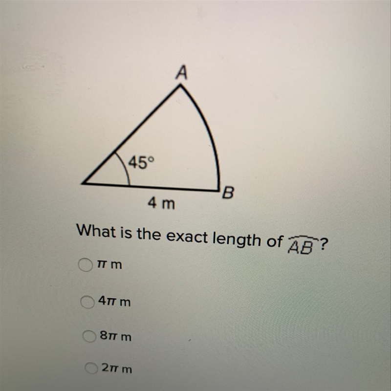 What is the exact Length of AB?-example-1