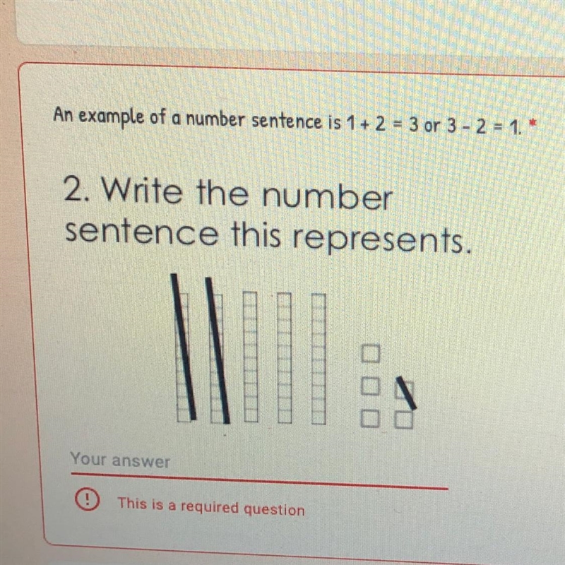 2. Write the number sentence this represents.-example-1