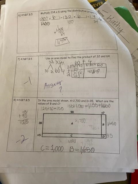 Need help! Please!! I been trying to correct my daughters work.! single dad picture-example-1