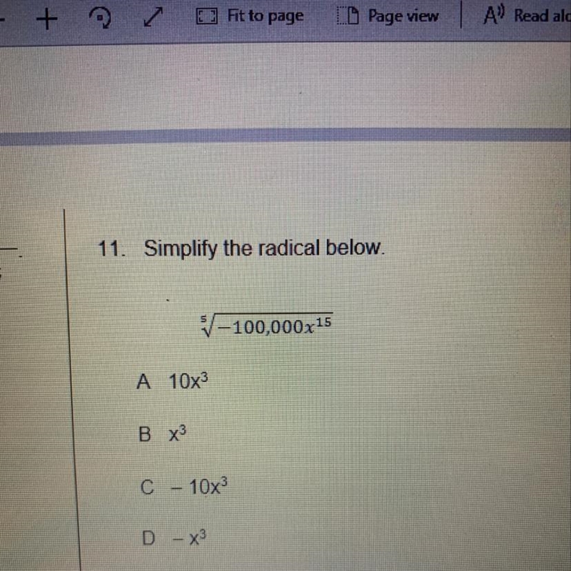 Simplify the radical below-example-1