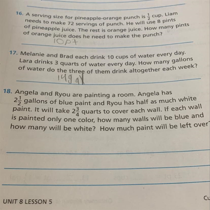 Please help answer number 18.-example-1