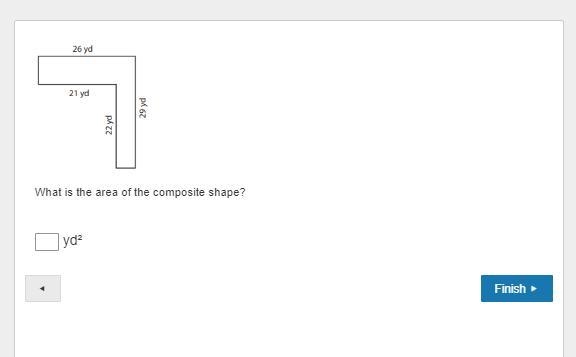 Please hurry!! I have less than 5 min!! What is the area of this composite shape?-example-1