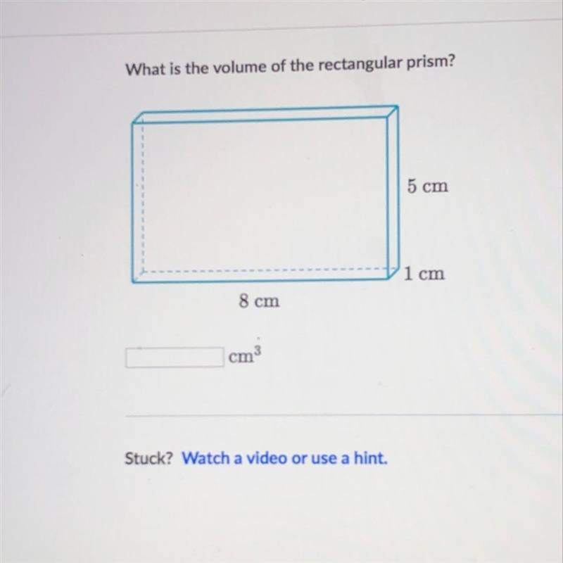 What is the volume of the rectangular prism?-example-1