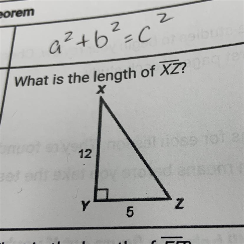 What is the length of XZ-example-1