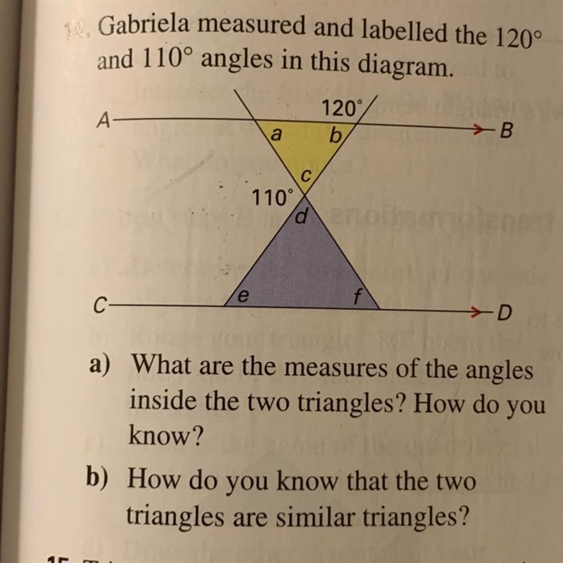 Someone please help, i honestly don’t get how to find the angles-example-1