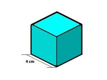 Find the total surface area of the cube shown. (____) square centimeters-example-1