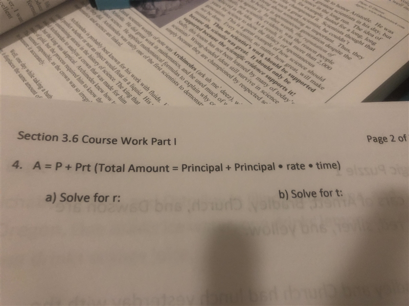 Complete 4 A,B 9 for points.-example-1