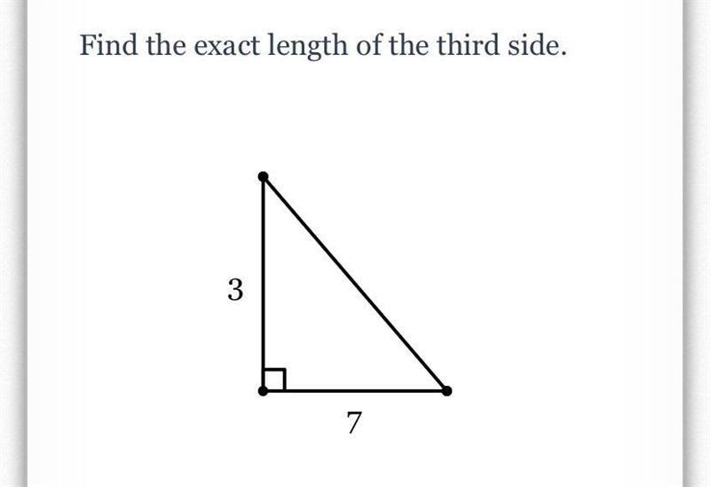 The length of the third side.-example-1