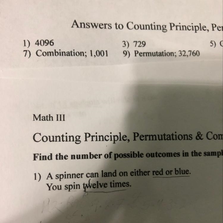 I need help with this, it’s counting principles but I don’t know how to do it! Help-example-1