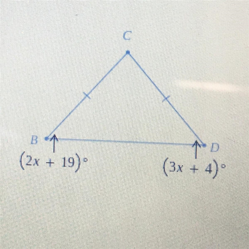 Find the degree measure of each angle in the triangle.-example-1