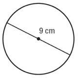 Find the circumference of the circle. Use 3.14 for π. Round to the nearest tenth if-example-1