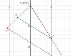 Use the coordinates of P to find the coordinates of P’. Explain your work, including-example-1