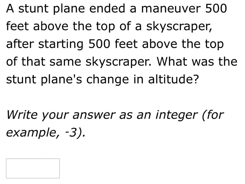 What was the stunt plane change in altitude-example-1