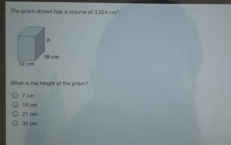 The prism shown has a volume ​-example-1