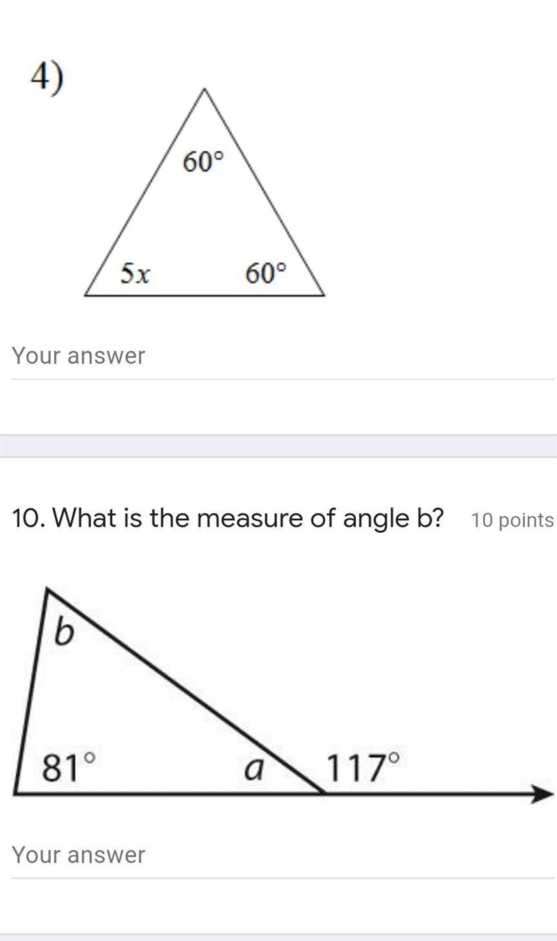 Find the measure of angle b​-example-1