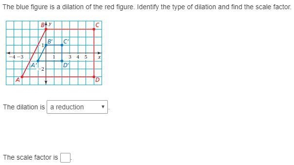 Find the scale factor, explain how you got your answer-example-1