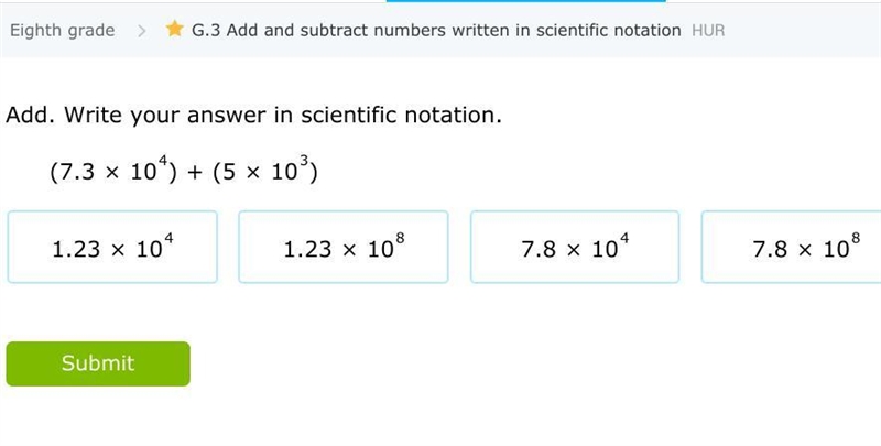 Write your answer in scientific notation. Look at the picture!-example-1