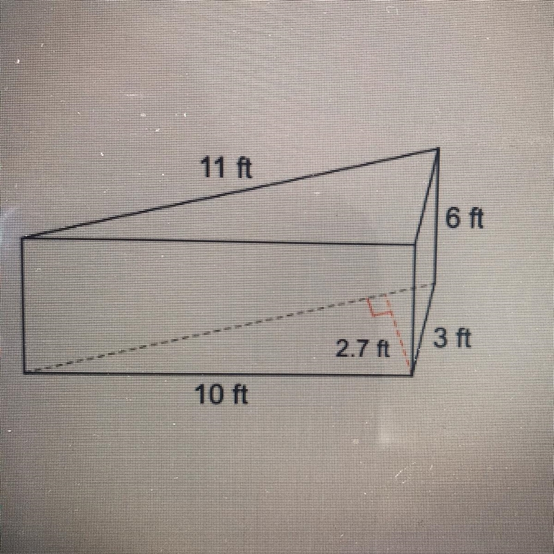 Find the surface area of the Triangle Prism-example-1