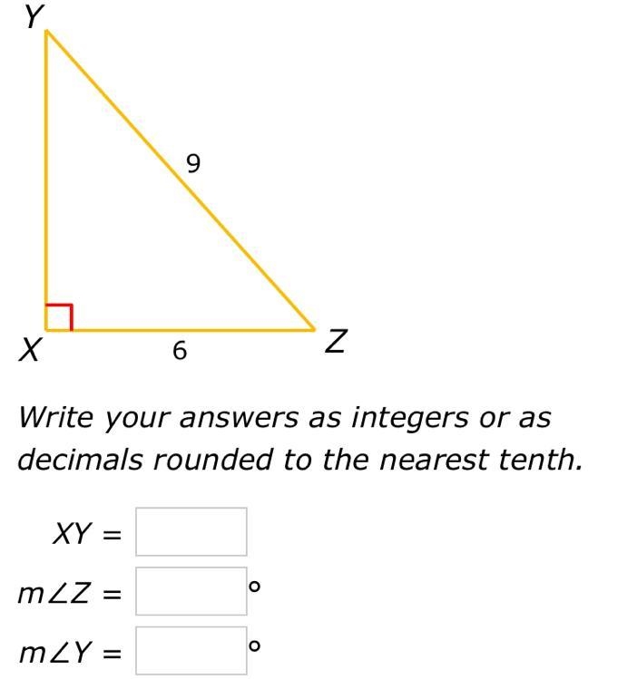 HELP ME PLEASE solve for the right triangle-example-1