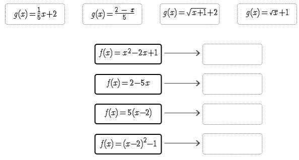 Match each function with its inverse function.-example-1