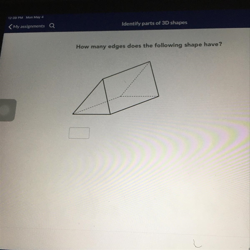 How many edges does the following shape have?-example-1