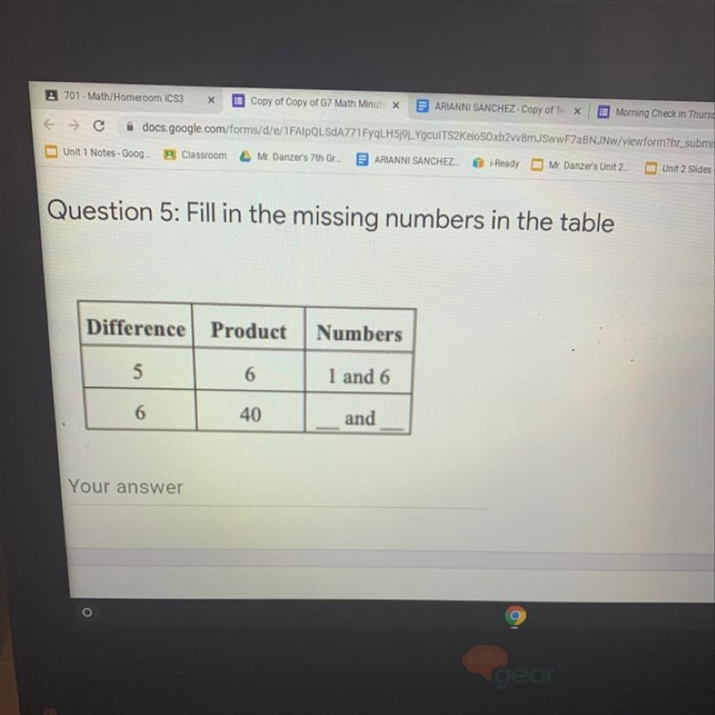 I need help finding the missing numbers-example-1