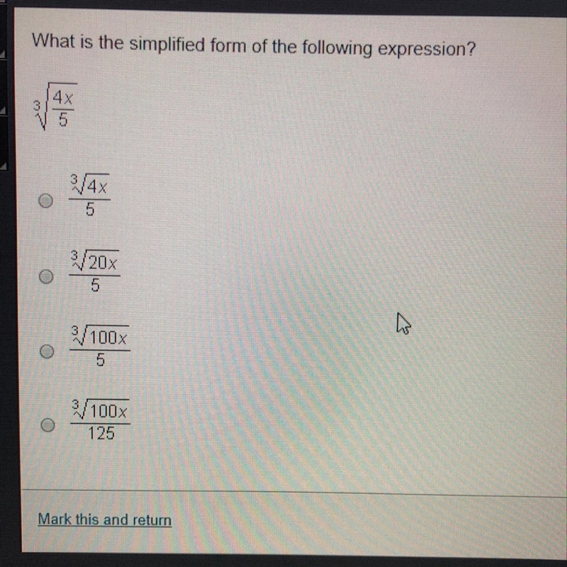 What is the simplified form of the following expression? Need help ASAP-example-1