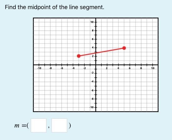 Find the midpoint of the line segment.-example-1