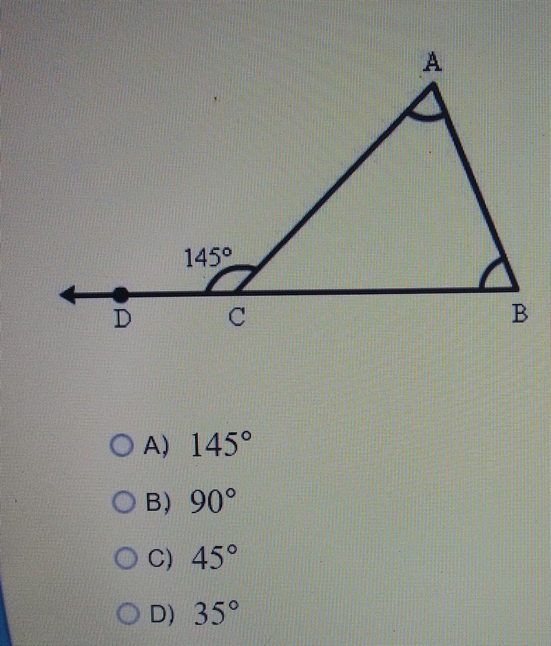 What is the sum of the measures of <A and <B?​-example-1