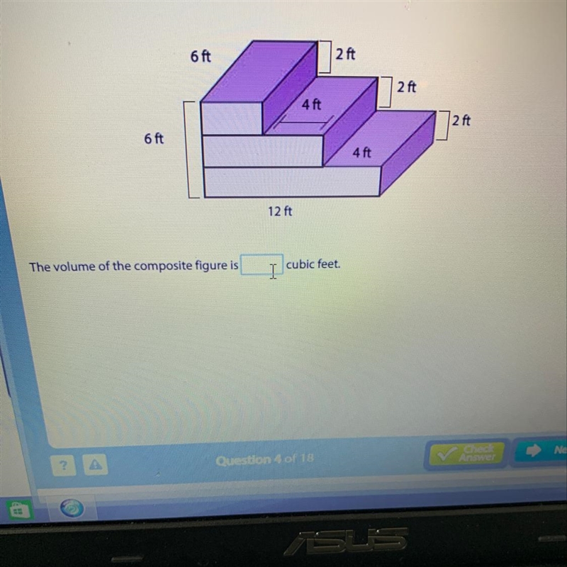 What is the Volume of the composite figure-example-1