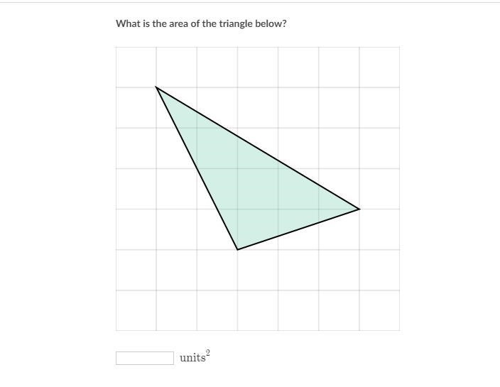 Please help me if you can asap What is the area of the triangle below-example-1