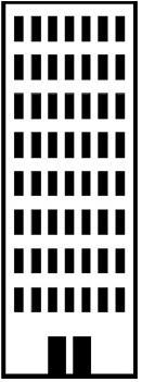 20 POINTS In the picture above, each window is approximately 2 m tall, and the doors-example-1