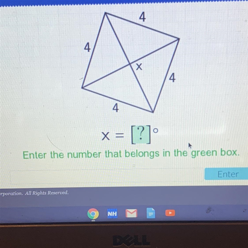 Enter the number that belongs in the green box.-example-1