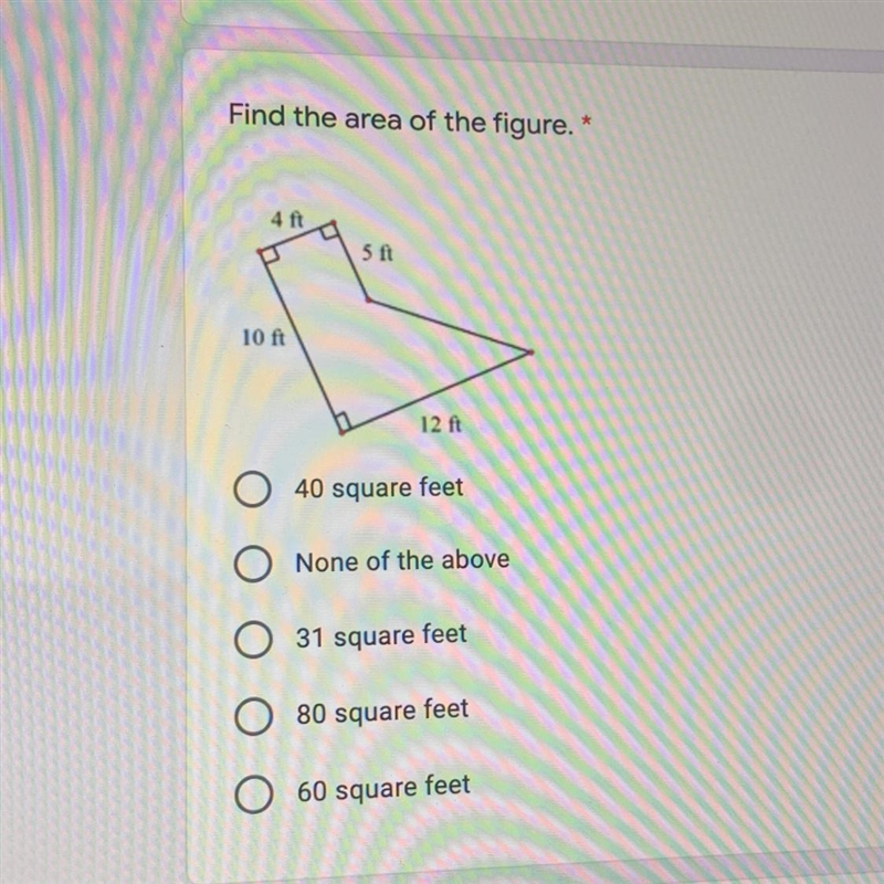 Find the area of the figure.-example-1