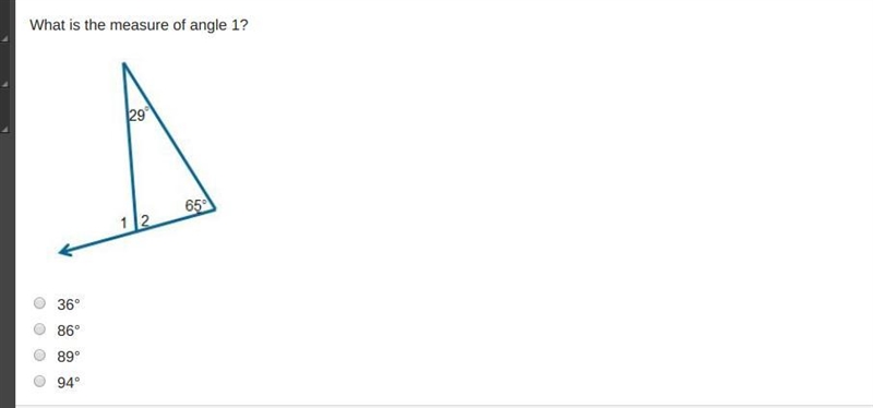 What is the measure of angle 1?-example-1