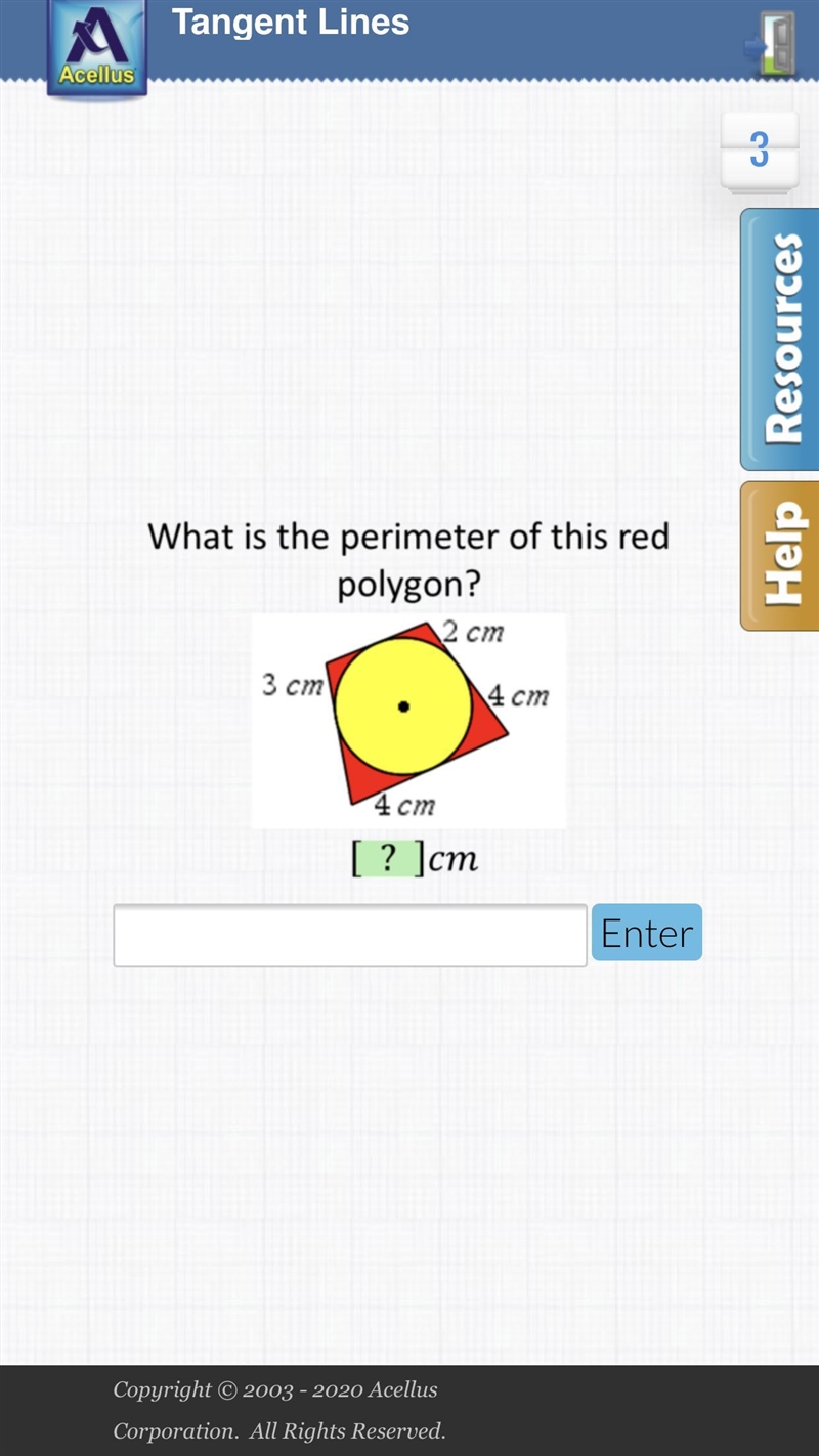 What is the perimeter of this red polygon?-example-1