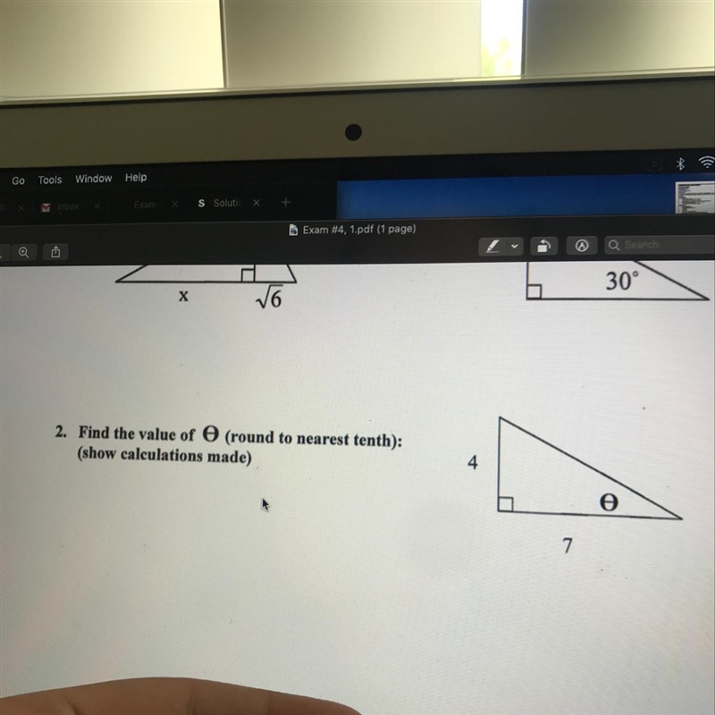 Need help finding the value of O. Please help..-example-1