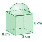 Find the volume of the composite solid. Round your answer to the nearest tenth.-example-1