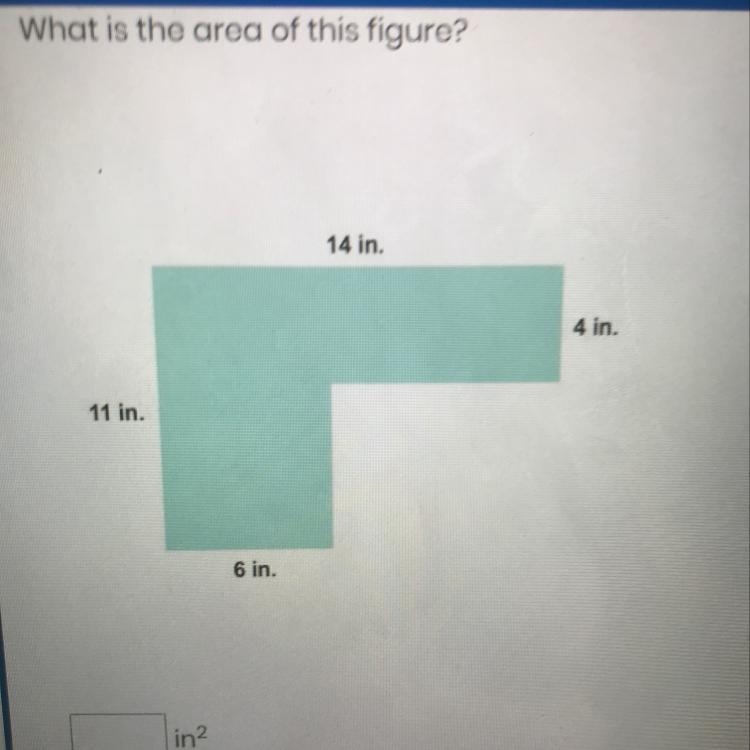 What is the area of this figure?-example-1