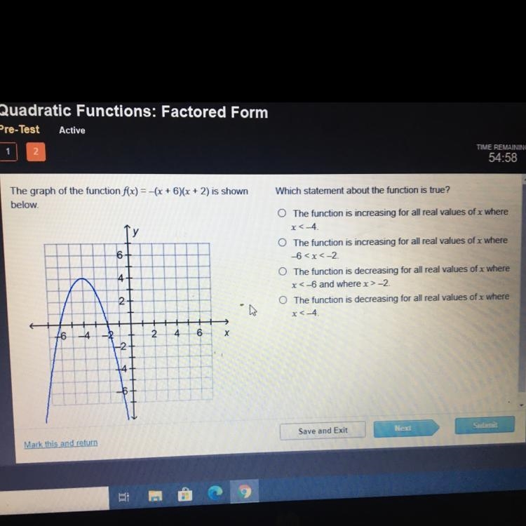 Which statement about the functions Is true-example-1