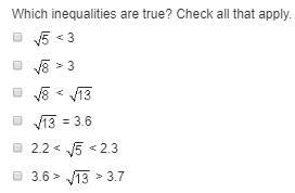 Which inequalities are true? Check all that apply. (pic attached)-example-1