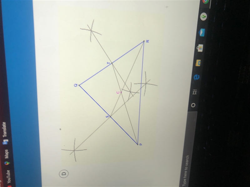 Which of the following constructions show the construction of an incircle-example-4