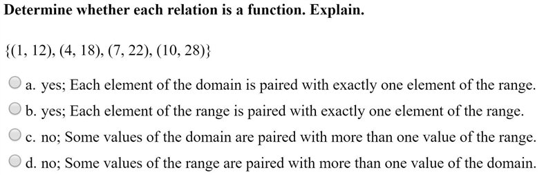 PLEASE HELP WILL GIVE 15 POINTS AND GOOD RATINGS Determine whether each relation is-example-1