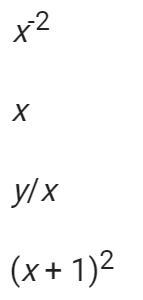 PLEASE HELP! which of the following is a monomial?-example-1