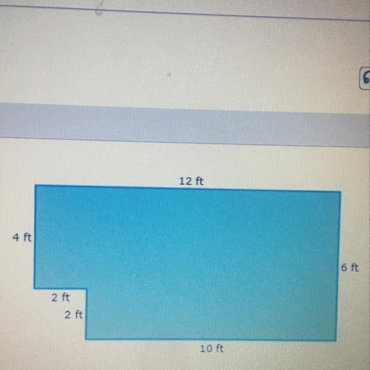 What is the area of the composite shape-example-1