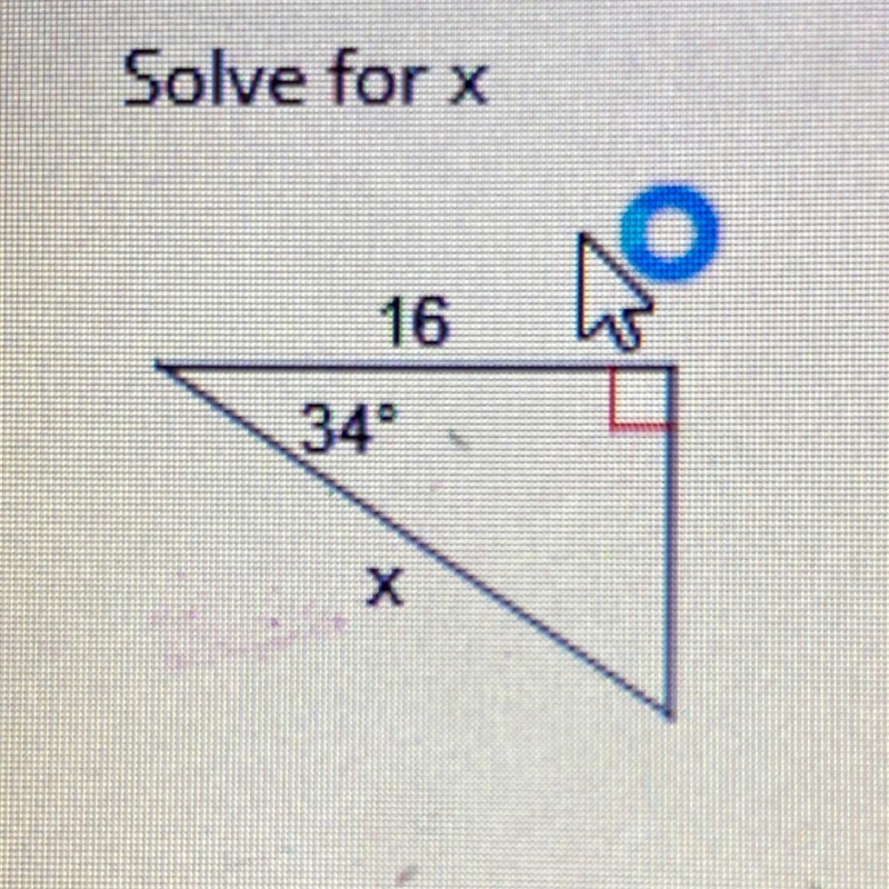 Solve for x, a2+b2=c2 i just don’t have a calculator to do it with-example-1