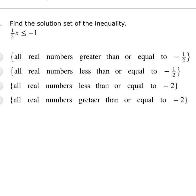 What is the solution set-example-1